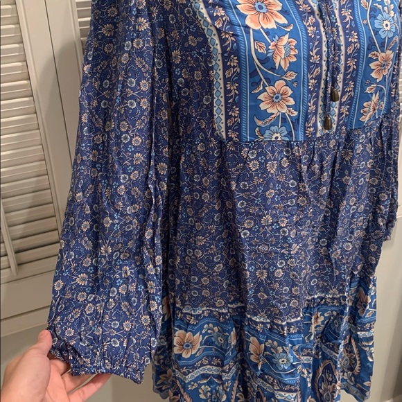 Floral Paisley Hippie Dress - Picture 8 of 8